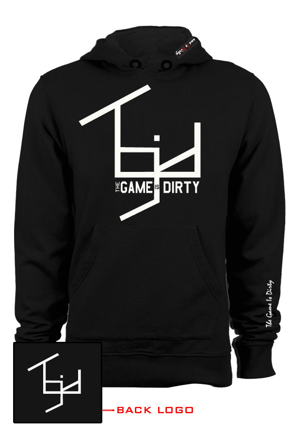 TGID HOODIE (BLK/WHT) UNISEX