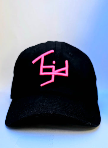 TGID Dad Hat (Black/Pink)