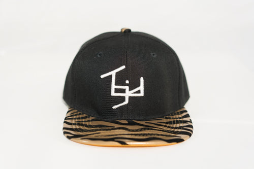 TGID SNAPBACK (ZEBRA PRINT BLK/GOLD)