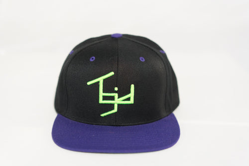 TGID SNAPBACK (BLK/PURPLE/NEON)