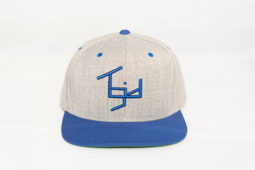 TGID SNAPBACK (LT GRAY/ROY BLU)