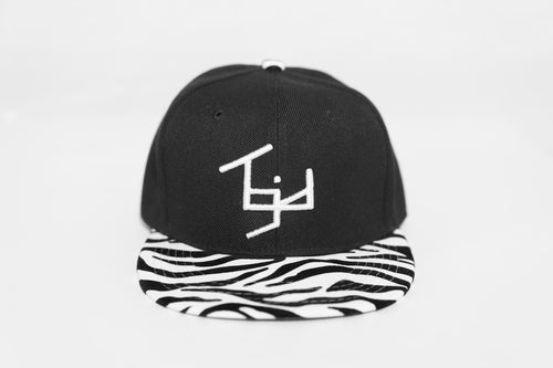 TGID SNAPBACK (BLK/WHT/BLK FEATHER)
