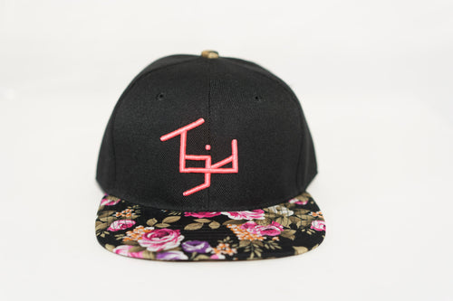 TGID SNAPBACK (PINK FLORAL/BLK)