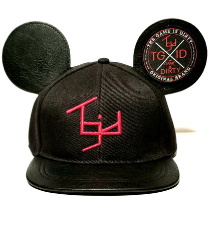 TGID FUN HAT (SNAPBACK) (BLK/RED) Exclusive limited edition