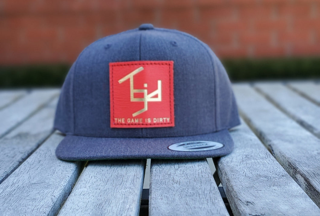 TGID Signature  Hat (Charco Gray/Red)