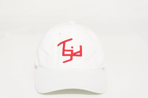 TGID DAD HAT(WHT/RED) LOGO