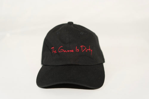 TGID DAD HAT(BLACK/RED) (SIGNATURE)