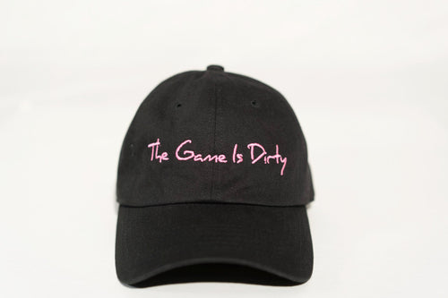 TGID DAD HAT(BLK/PINK) (SIGNATURE)