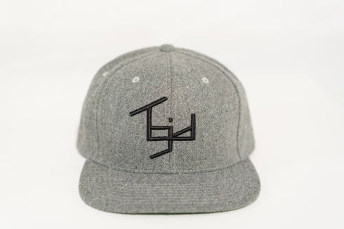 TGID SNAPBACK WOOL BLEND (GRAY/BLK)