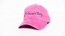 TGID DAD HAT(PINK/BLK) (SIGNATURE)