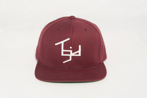 TGID SNAPBACK (BURGUNDY/WHITE)