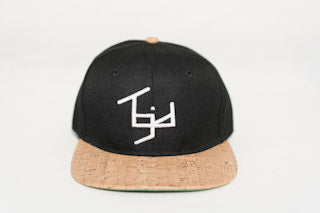 TGID SNAPBACK (BLK/WOOD PRINT)