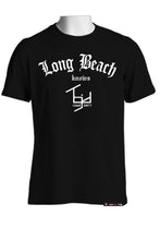 TGID CITY REP T-SHIRT LONG BEACH (BLK/WHT)