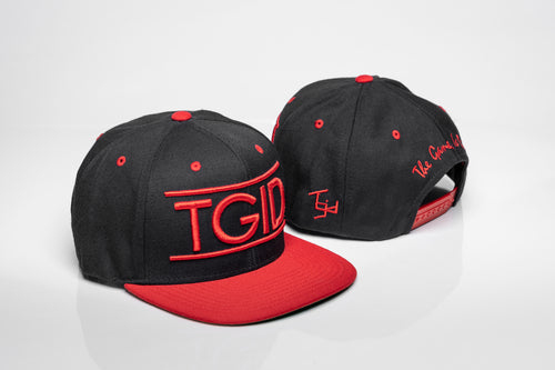 TGID  BIG BODY SNAPBACK (BLK/RED)