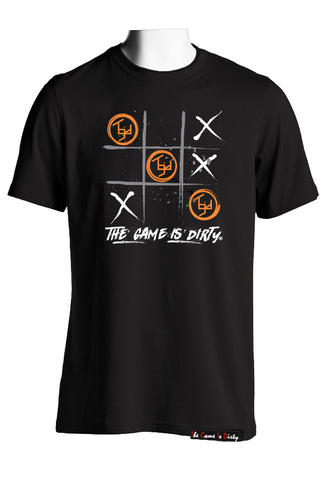 TGID Tic-Tac-Toe T-SHIRT (BLK/ORG)