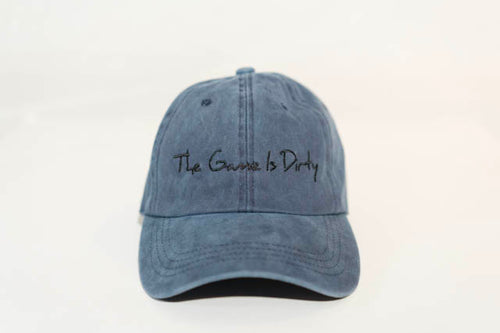 TGID DAD HAT(BLU/BLK) DENIM TEXTURE (SIGNATURE)