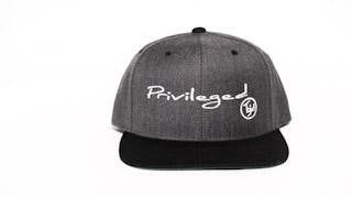 TGID PRIVILEGED SNAPBACK (GRAY/BLK/WHT)