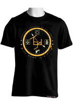 TGID PROTECT YOURSELF T-SHIRT(BLK/GOLD)