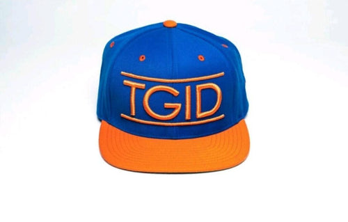 TGID  BIG BODY SNAPBACK (BLU/ORANGE)